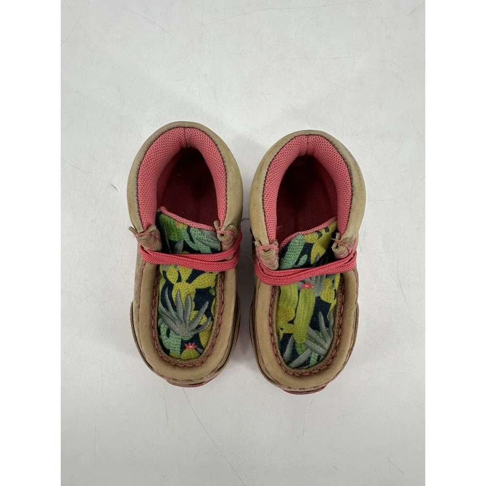 Ariat Toddler Girl's Lil Stomper Roswell Cactus Tan Shoes A443000808 No Size See